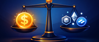 Stablecoins explained illustration