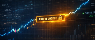 take profit strategy in crypto market with secured gains visualization Link Preview Description