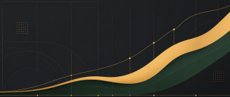 Minimalist Swiss vector graphic plotting fixed and variable interest rate spreads.