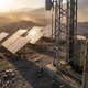 High-altitude aerial view of an autonomous hardware relay station representing real-world asset physical infrastructure in DePIN valuation models.