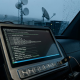 First-person view of a developer deploying a private ZK rollup using the ZK Stack inside a mobile server van.